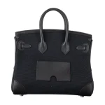 11 Hermès Replica - Birkin 25 Cargo Black Palladium HW Back