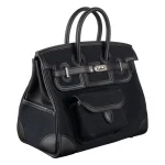 11 Hermès Replica - Birkin 25 Cargo Black Palladium HW Side1
