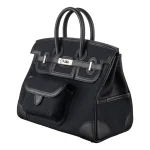 11 Hermès Replica - Birkin 25 Cargo Black Palladium HW Side2