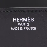 11 Hermès Replica - Birkin 35 Fray Canvas Black Swift Palladium HW Logo