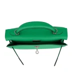 11 Hermès Replica - Kelly 25 Sellier Vert Comics Epsom Palladium HW Interior