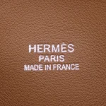 11 Hermès Replica - Kelly 35 Teddy Shearling ChamoisEcruAlezan Suede Palladium HW Logo