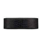 11 Hermès Replica - Kelly Pochette Black Matte Alligator Gold HW Bottom