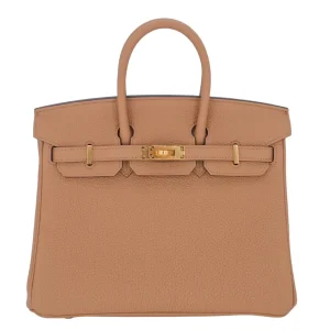 Artisan-Grade Hermès Dupes - Birkin 25 Chai Togo Gold HW