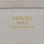 Artisan-Grade Hermès Dupes - Birkin 25 Craie Togo Rose Gold HW Logo
