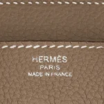 Artisan-Grade Hermès Dupes - Birkin 25 Etoupe Togo Palladium HW Logo