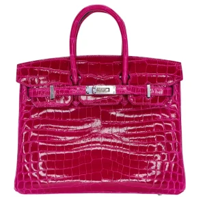 Artisan-Grade Hermès Dupes - Birkin 25 Rose Scheherazade
