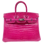 Artisan-Grade Hermès Dupes - Birkin 25 Rose Scheherazade