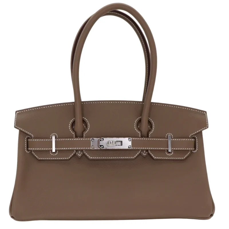 Artisan-Grade Hermès Dupes - Birkin 29 Shoulder Light Etoupe