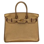Best Replica Hermes - Birkin 25 Bronze Metallic Gold HW