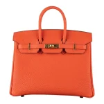 Best Replica Hermes - Birkin 25 Capucine Togo Gold HW