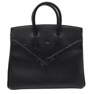 Best Replica Hermes - Birkin 25 Shadow Black Swift