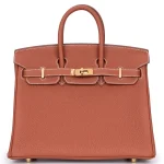 Best Replica Hermes - Birkin 25 Veau Togo Sienne Palladium HW