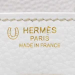 Best Replica Hermes - Birkin 25 White Clemence Gold HW Logo