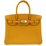 Best Replica Hermes - Birkin 30 Ambre Togo Gold HW Front Best Replica Hermes - Birkin 30 Ambre Togo Gold HW