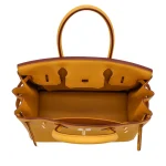 Best Replica Hermes - Birkin 30 Ambre Togo Gold HW Interior