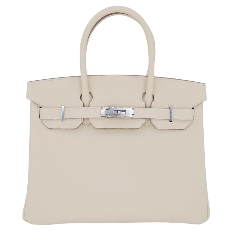 Best Replica Hermes - Birkin 30 Craie Epsom Palladium HW