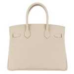 Best Replica Hermes - Birkin 30 Craie Togo Palladium HW Back