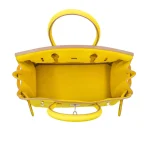 Best Replica Hermes - Birkin 30 Lime Clemence Palladium HW Interior
