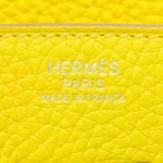 Best Replica Hermes - Birkin 30 Lime Clemence Palladium HW Logo