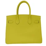 Best Replica Hermes - Birkin 30 Lime Epsom Gold HW Back