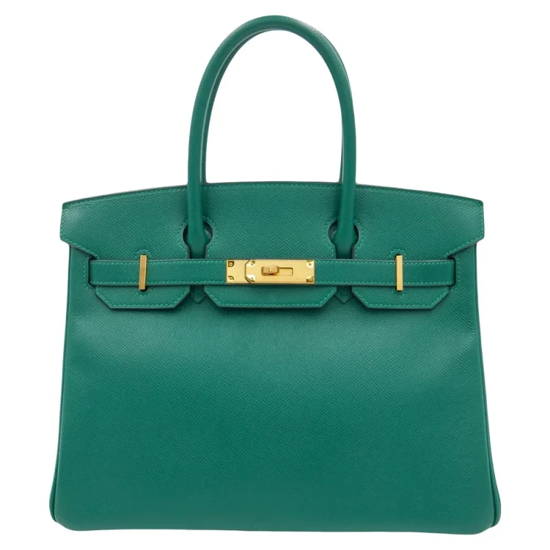 Best Replica Hermes – Birkin 30 Malachite Epsom Gold HW - Premium Alternative