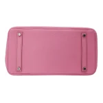 Best Replica Hermes - Birkin 35 Bubblegum Togo Palladium HW Bottom