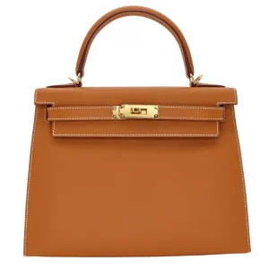 Best Replica Hermes - Kelly 28 Sellier Gold Epsom Gold HW