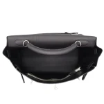 Best Replica Hermes - Kelly 42 Maxi Black Togo Palladium HW Interior