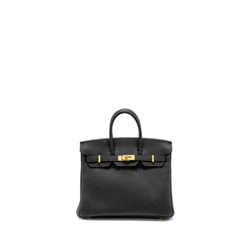 Hermès Birkin 25 Black Togo Gold HW - Best Replica |