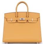 Hermès Birkin 25 Epsom Sesame Palladium HW - High-End Inspired