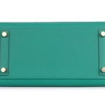 Hermès Birkin 25 Epsom Vert Jade Gold HW - Premium Replica Bottom
