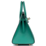 Hermès Birkin 25 Epsom Vert Jade Gold HW - Premium Replica Side2