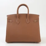 Hermès Birkin 25 Gold Togo Palladium HW - Premium Replica Back