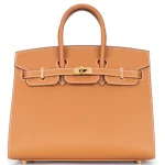 Hermès Birkin 25 Sellier Epsom Gold Gold HW - Premium Replica Front Hermès Birkin 25 Sellier Epsom Gold Gold HW - Premium Replica