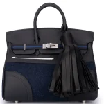 Hermès Birkin 25 Swift/Feutre Multicolored Palladium HW - 1:1 Replica