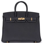 Hermès Birkin 25 Togo Caban Gold HW - Best Replica