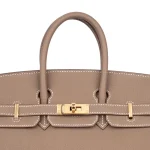 Hermès Birkin 25 Togo Etoupe Gold HW - High-End Inspired Detail1