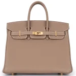 Hermès Birkin 25 Togo Etoupe Gold HW - Mirror Quality Replicas