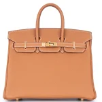 Hermès Birkin 25 Togo Gold Gold HW - Artisan-Grade Dupes Front Hermès Birkin 25 Togo Gold Gold HW - Artisan-Grade Dupes