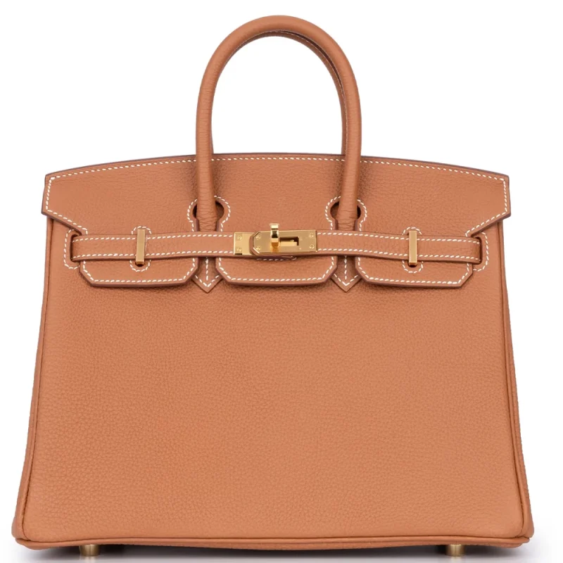 Hermès Birkin 25 Togo Gold Gold HW - High-End Inspired