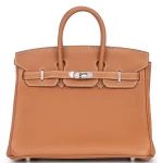 Hermès Birkin 25 Togo Gold Palladium HW - 11 Replica Front Hermès Birkin 25 Togo Gold Palladium HW - 1:1 Replica