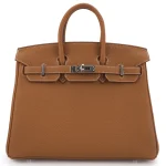 Hermès Birkin 25 Togo Gold Palladium HW - High-End Inspired
