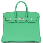 Hermès Birkin 25 Togo Vert Comics Palladium HW - Best Replica