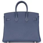 Hermès Birkin 25 Veau Togo Bleu Navy Palladium HW - High-End Inspired Back