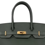 Hermès Birkin 30 Epsom Vert Foncé Gold HW - Artisan-Grade Dupes Detail1
