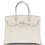 Hermès Birkin 30 Togo Gris Neve Gold HW - 1:1 Replica