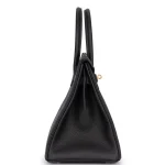 Hermès Birkin 30 Togo Noir Rough Gold HW - Best Replica Side2