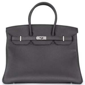 Hermès Birkin 35 Togo Noir Palladium HW - Best Replica Bags