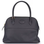 Hermès Bolide Swift Bleu Indigo Gold HW – Mirror Quality